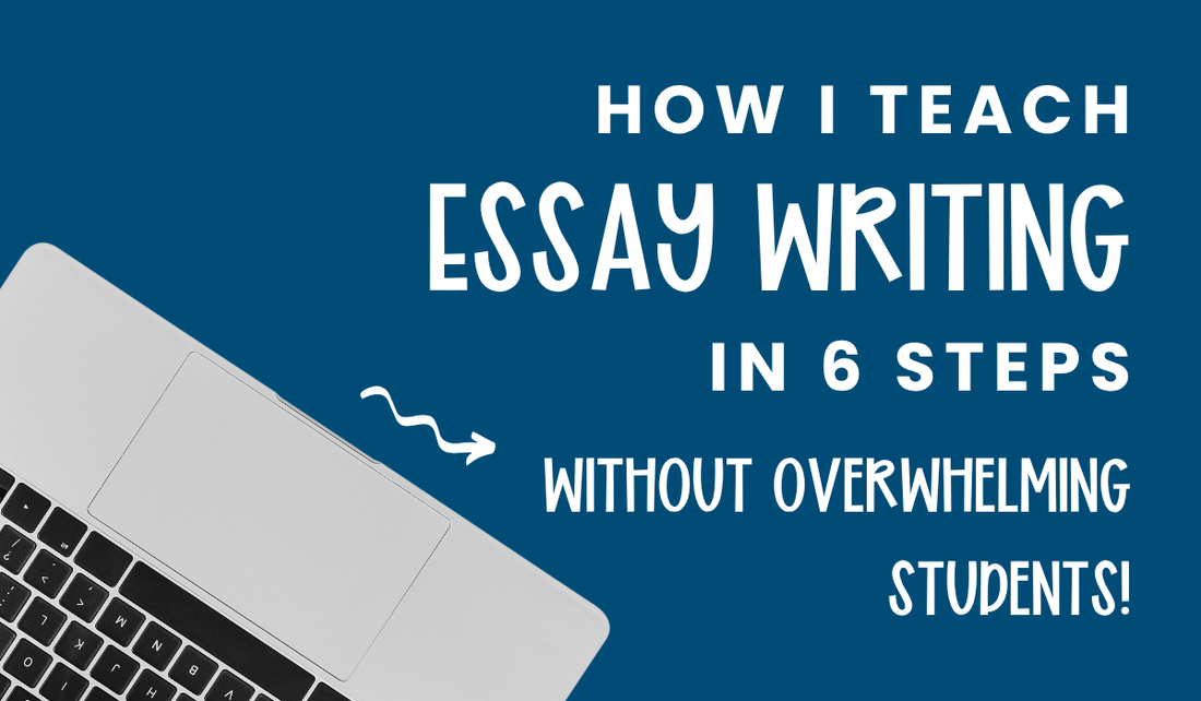 How I Teach Essay Writing in 6 Steps (Without Overwhelming Students)